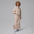 Jordan Flight Women's Faux Leather Mid-Calf Skirt