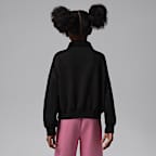 Jordan She's An All Star Little Kids' Half-Zip Top
