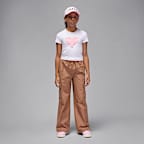 Playera Etched Wood para niños talla grande Jordan