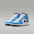 Tenis para niños grandes Air Jordan 1 Mid