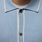 Jordan Sport Button-Down-Golfoberteil aus Strickmaterial (Herren)