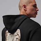 Sudadera con gorro sin cierre de tejido Fleece para hombre Jordan Brooklyn Día de Muertos