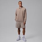Jordan Men's 1/2-Zip Collared Long-Sleeve Golf Top