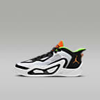 White/Black/Green Strike/Total Orange