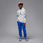 Sudadera con gorro Jumpman de French Terry para niños talla grande Jordan MVP