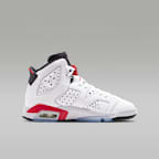 Air Jordan 6 Retro 'White Infrared' Older Kids' Shoes