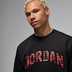 Jordan Essentials Men's Fleece Crew-Neck Sweatshirt