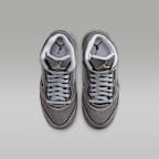 Tenis para niños de preescolar Jordan 5 Retro "Wolf Grey"