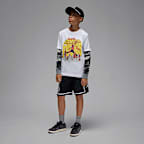 Playera Comic Slam para niños talla grande Jordan