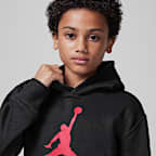 Sudadera sin cierre Jumpman Baseline para niños talla grande Jordan