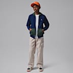 Jordan Brooklyn Fleece-Hoodie mit durchgehendem Reißverschluss (ältere Kinder)