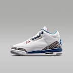 Air Jordan 3 Retro "True Blue" Big Kids' Shoes
