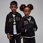 Jordan francia frottír anyagú, hosszú cipzáras, háromrészes dzsörzészett kisgyerekeknek