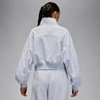 Playera de cierre de un cuarto para mujer Jordan Flight Fleece