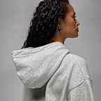 Sudadera con gorro y cierre completo para mujer Jordan Flight Fleece x Howard University