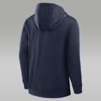 Michigan Coaches Premium Men's Jordan Brand Dri-FIT College 1/4-Zip Hoodie