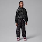 Sudadera con gorro sin cierre para niños talla grande Jordan Brooklyn Fleece