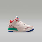 Jordan 3 Retro "Play Your Way" Little Kids' Shoes