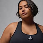 Bra Jumpman de media sujeción con almohadillas para mujer (talla grande) Jordan Sport