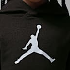 Jordan tweedelige Jumbo Jumpman hoodieset van fleece voor kleuters