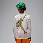 에어 조던 주니어 레이블 긴팔 티셔츠