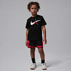 Playera Jumpman Swoosh Intersection para niños talla pequeña Jordan