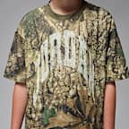 Tričko Jordan MVP Distressed Wordmark pro větší děti