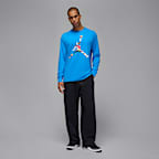 Jordan Flight Men's Long-Sleeve Crewneck T-Shirt