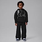 Conjunto de dos piezas de tejido Fleece Shock and Ahhh para niños talla pequeña Jordan