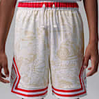 Calções estampados Jordan Sport Diamond Dri-FIT para criança