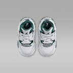 Jordan 4 Retro 'Oxidised Green' Baby/Toddler Shoes