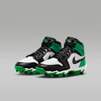 Jordan 1 Mid Little/Big Kids' Cleats