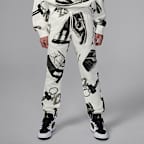 Pants estampados para niños talla grande Jordan Brooklyn Fleece