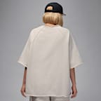 Jordan Flight Fleece Women's Oversized Short-Sleeve French Terry Top