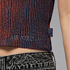 エア ジョーダン ウィメンズ フルジップ ニット トップ