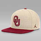 Oklahoma Campus Prep Men's Jordan Brand Dri-FIT College Adjustable Hat