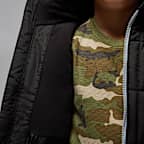 Medelvarm pufferjacka Jordan Essential för barn