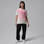 Jordan Big Kids' Net Bouquet T-Shirt