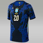 Jersey Nike Fútbo Dri-FIT de la selección nacional de Brasil para niños talla grande 2026 Stadium Estêvão Away