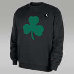 Boston Celtics Statement Essentials Men's Jordan NBA Fleece Crew-Neck Sweatshirt