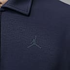 Playera de golf de manga larga con cuello de medio cierre para hombre Jordan