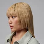 조던 여성 우븐 반팔 탑