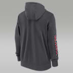 Oklahoma Sooners Sideline Team Issue Men's Jordan College Full-Zip Hoodie