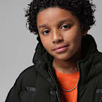 Jordan Big Kids' Heat Debossed Midweight Puffer Jacket