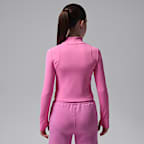 Jordan Big Kids' Fierce and Fearless Long-Sleeve Knit Top