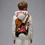 Sudadera con gorro sin cierre Sketch para niños talla grande Jordan