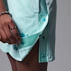 Jordan Dri-FIT Training Camp Big Kids' Jumpman Mesh Shorts