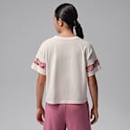 Jordan Big Kids' Floral Lace T-Shirt
