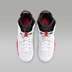Air Jordan 6 Retro 'White Infrared' Older Kids' Shoes