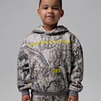 Conjunto de 2 piezas de sudadera con gorro sin cierre Brooklyn Realtree para niños talla pequeña Jordan